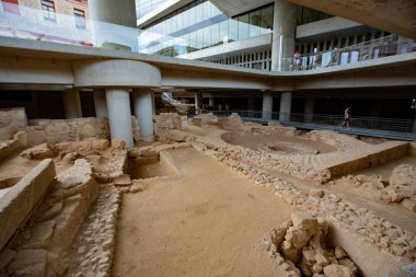 Akropol Müzesi kazısı, Atina, Yunanistan