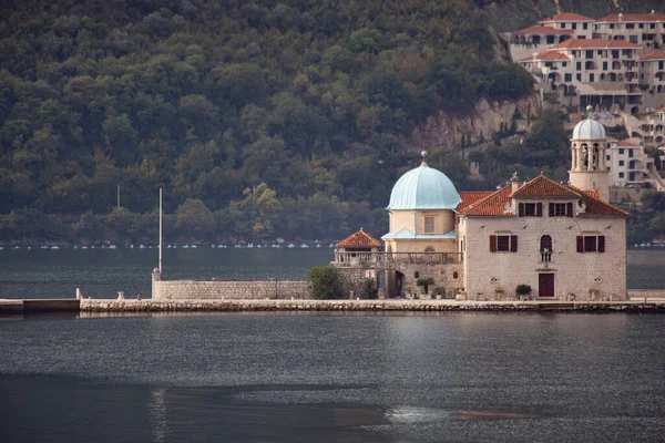Perast Montenegro Ottobre 2020 Bella Vista Sulla Città Perast Nella — Foto Stock