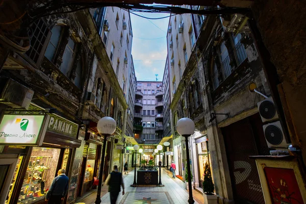 Belgrade Serbia October 2020 Historical House Street Belgrade Stari Grad — Stock Photo, Image