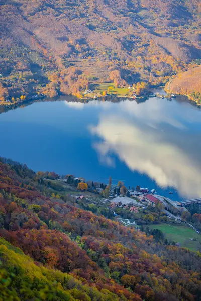 Гірська Дорога Національному Парку Тара Восени Сербія — стокове фото