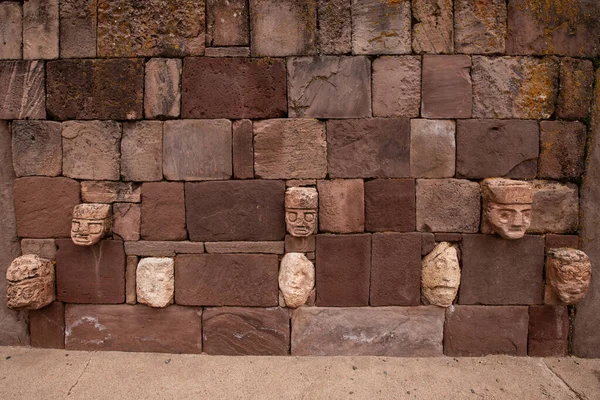 Tiwanaku Bolivia Leden 2020 Unesco World Heritage Site Tiwanaku Pre — Stock fotografie