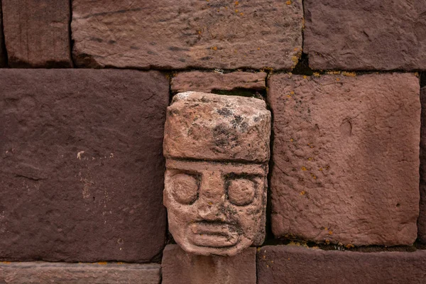 Tiwanaku Bolivia January 2020 Unesco World Heritage Site Tiwanaku Pre — 图库照片