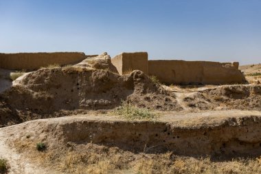 Tacikistan 'daki antik Panjakent Arkeolojik Alanı