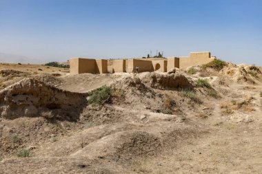 Tacikistan 'daki antik Panjakent Arkeolojik Alanı