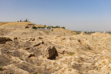 Tacikistan 'daki antik Panjakent Arkeolojik Alanı