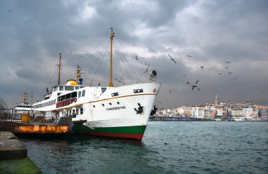 Beyaz feribot-Istanbul, Türkiye