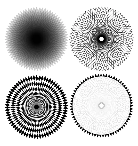 螺旋形 — 图库矢量图片