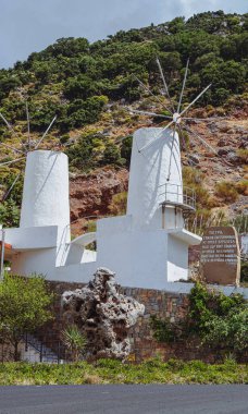 Girit, Yunanistan 'ın eski yel değirmenleri