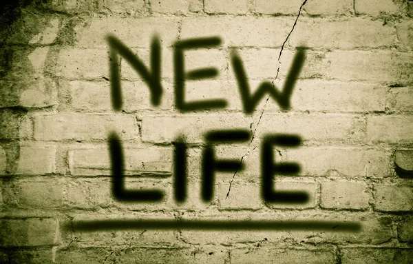 Novo conceito de vida — Fotografia de Stock