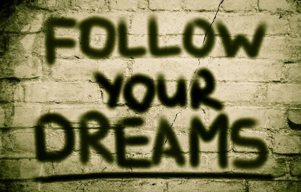 Follow Your Dreams Concept — Stock Photo, Image