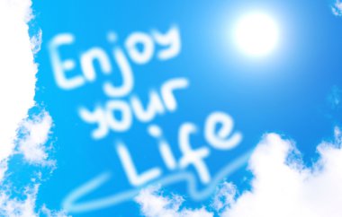 hayat kavramı keyfini çıkarın