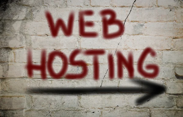 Web hosting έννοια — Φωτογραφία Αρχείου