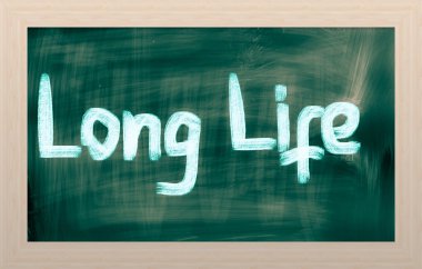 uzun yaşam konsepti