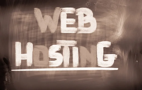 Web hosting kavramı — Stok fotoğraf