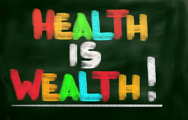 Gesundheit ist Wohlstandskonzept — Stockfoto