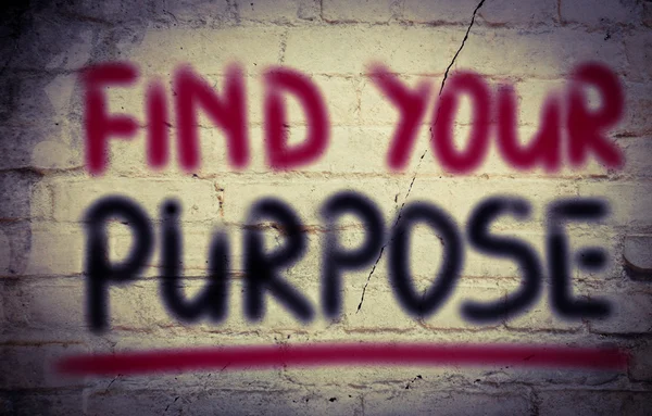 Find Your Purpose Concept — Stock Photo, Image