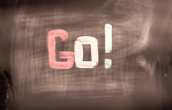Go concept — Φωτογραφία Αρχείου
