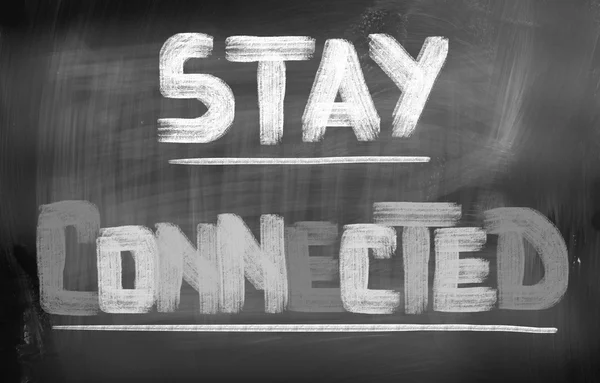 Stay Connected Concept — Stock Photo, Image