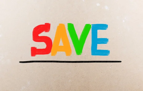 Save Concept — Stock Photo, Image