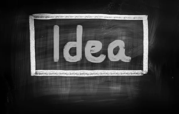 Idea koncepce — Stock fotografie