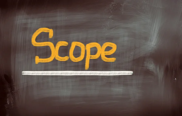 Scope Concept — Stock Photo, Image