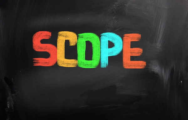 Scope Concept — Stock Photo, Image