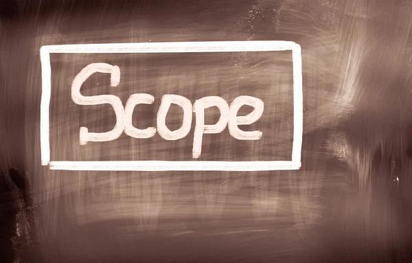 Scope Concept — Stock Photo, Image