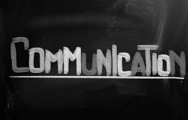 Концепция коммуникации — стоковое фото