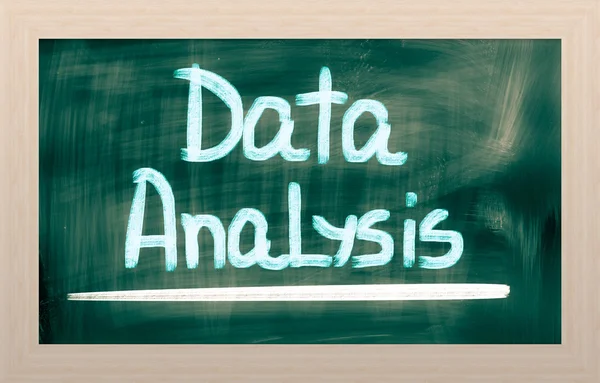 Conceito de análise de dados — Fotografia de Stock
