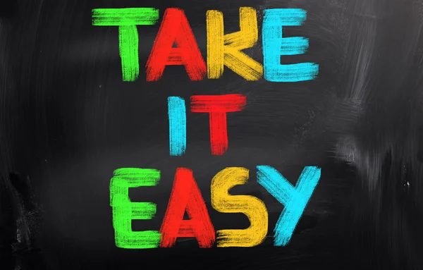 Take It Easy Concept — Stock Photo, Image