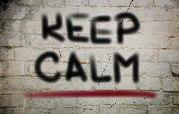 Keep Calm Concept — Stock Photo, Image