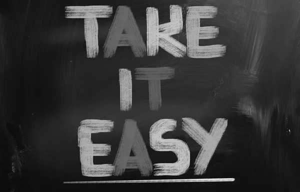 Take It Easy Concept — Stock Photo, Image