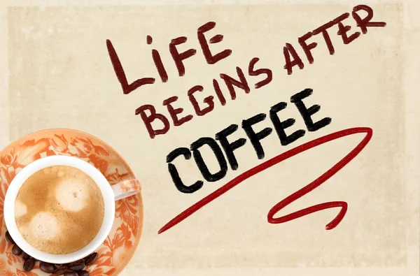 Coffee Concept — Stock Photo, Image