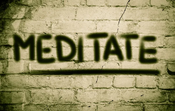 Kavram meditasyon — Stok fotoğraf