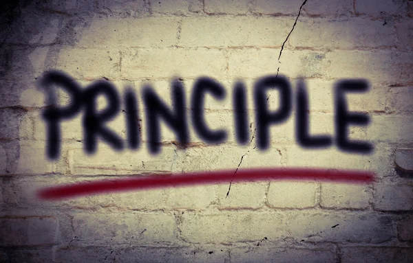 Principle Concept — Stock Photo, Image