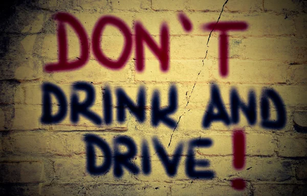 Don't Drink And Drive Concept — Stock Photo, Image