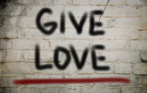 Дайте любовь! — стоковое фото