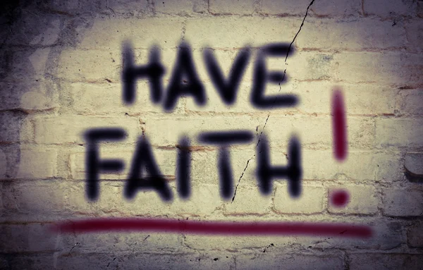 Have Faith Concept — Stock Photo, Image