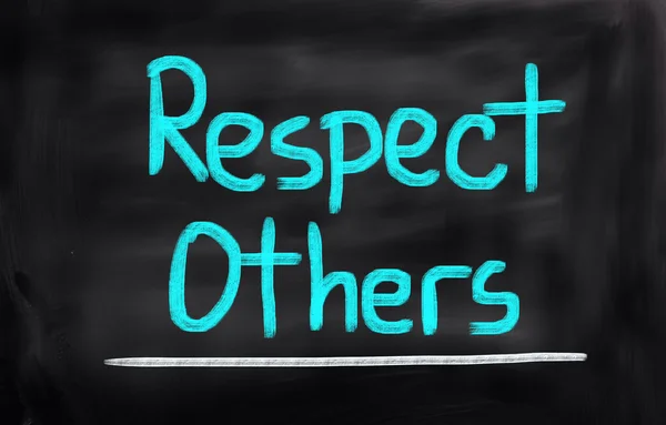 Respect Others Concept — Stock Photo, Image