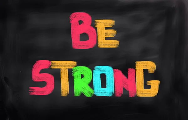 Be Strong Concept — Stock Photo, Image