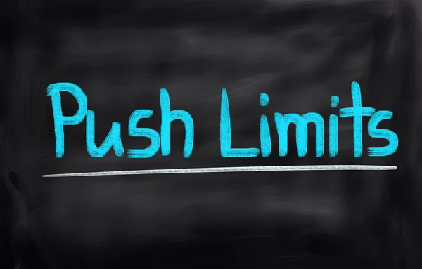 Push Limits Concept — Stock Photo, Image