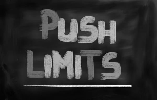 Push Limits Concept — Stock Photo, Image