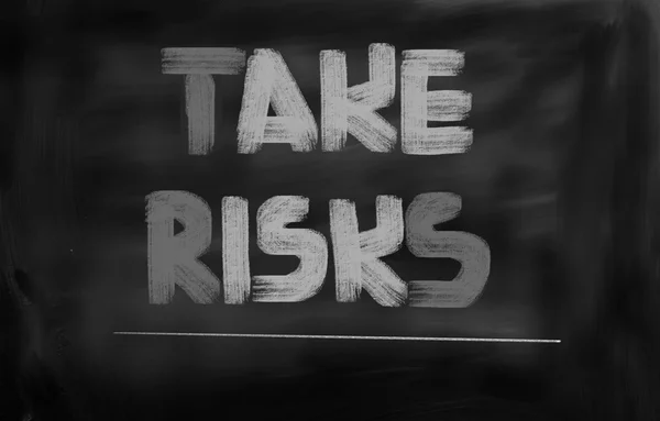 Take Risks Concept — Stock Photo, Image