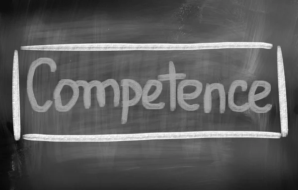 Competence Concept — Stock Photo, Image