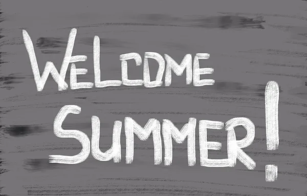 Welcome Summer Concept — Stock Photo, Image