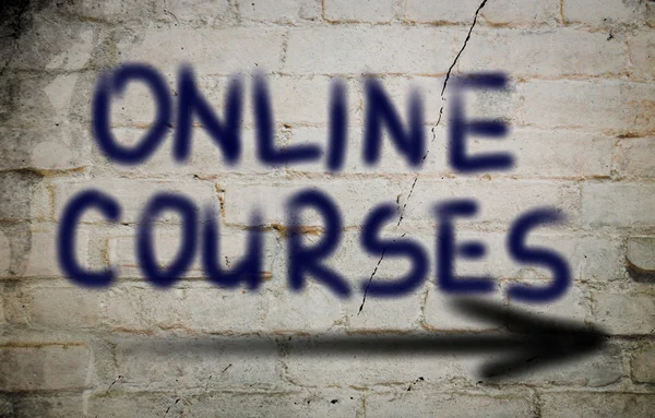 Online Courses Concept — Stock Photo, Image