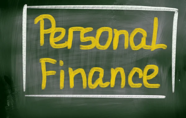 Concepto de Finanzas Personales — Foto de Stock