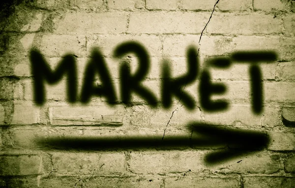 Markt concept — Stockfoto