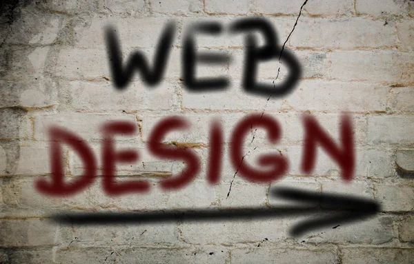 Concepto de diseño web — Foto de Stock