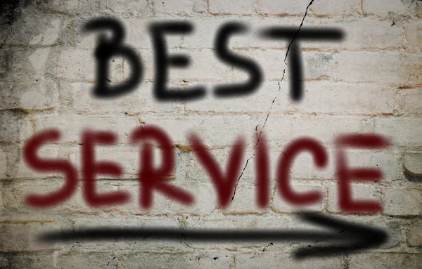 Beste Service Concept — Stockfoto